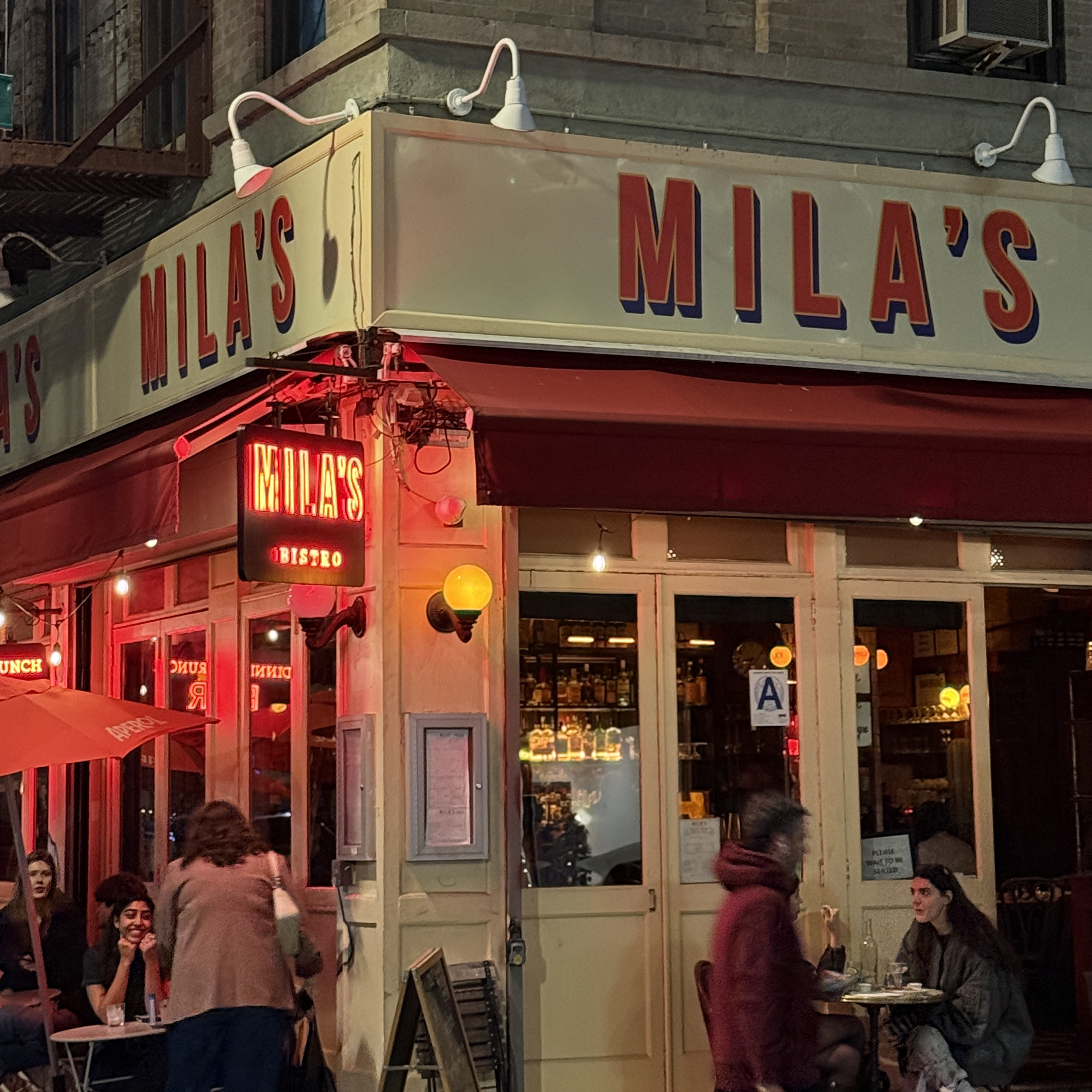 MILA'S Restaurant dinner food